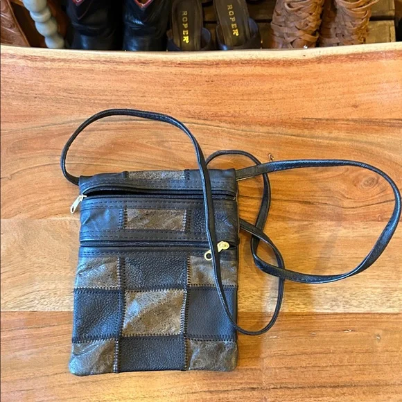 Patchwork Leather Mini Bag - Picture 6 of 6